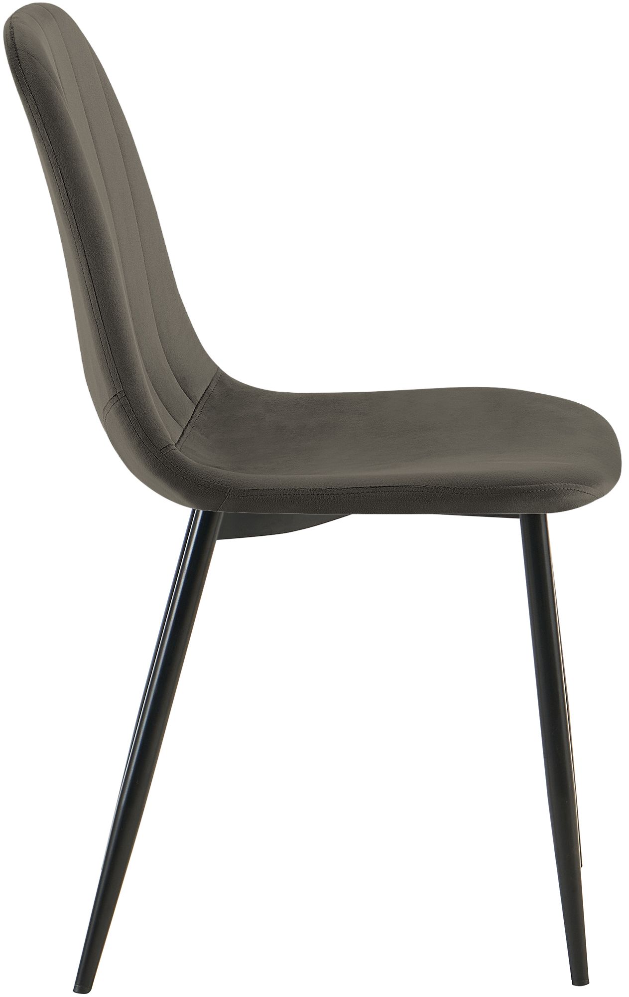Chaise de salle a manger Baxter en velours