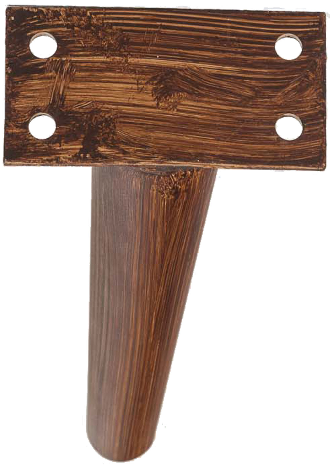 Lot de 4 pieds de meuble