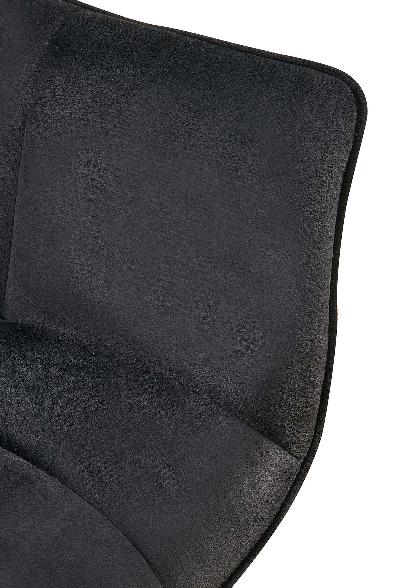 Lot de 2 chaises de salle à manger Roseville velours