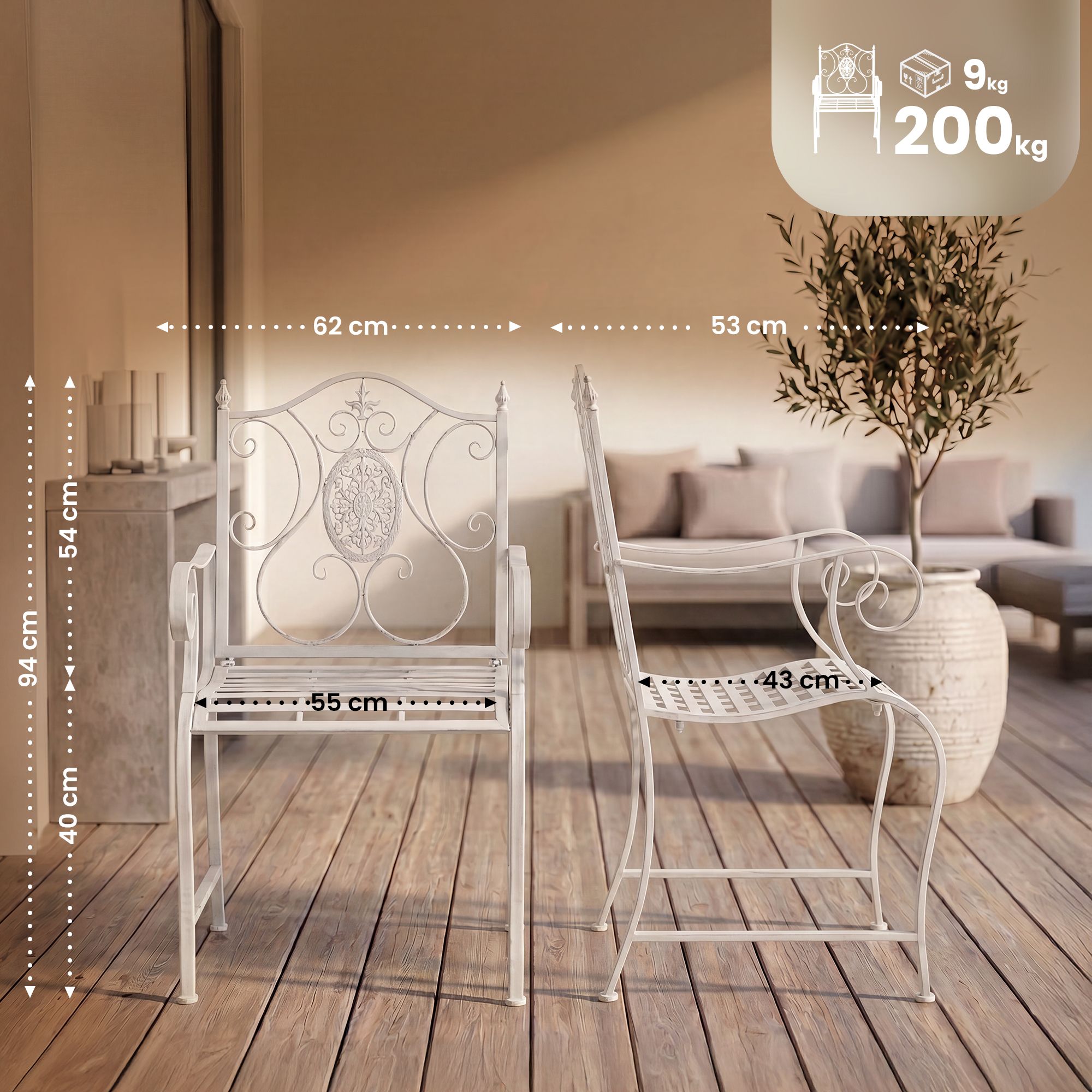 Chaise de jardin Punjab