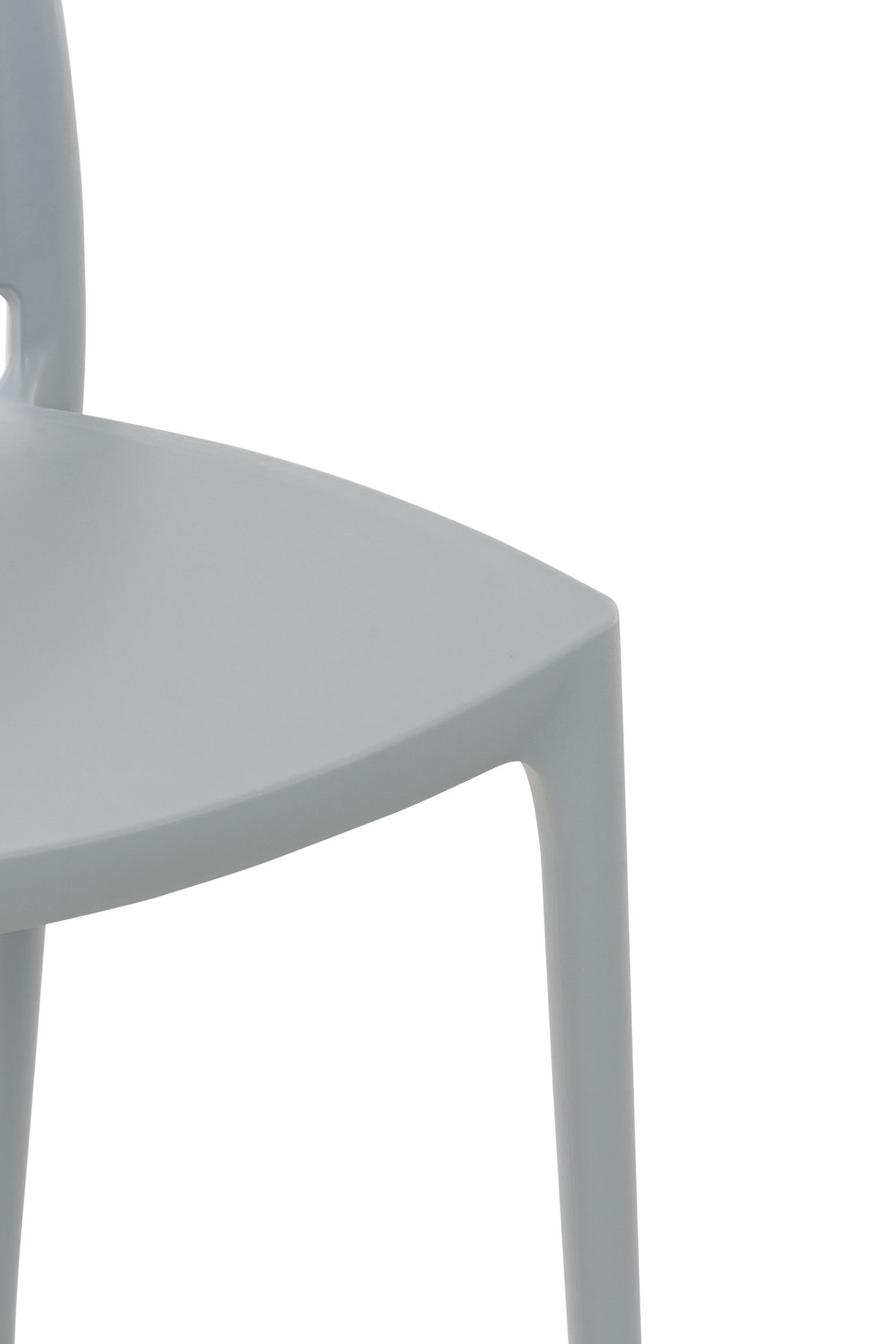 Chaise de jardin empilable Maya en plastique