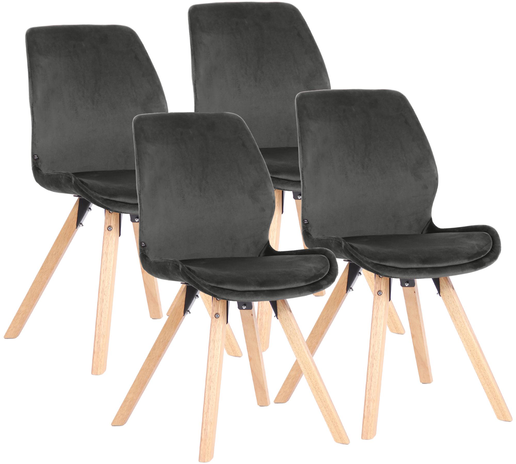 Lot de 4 chaises Luna