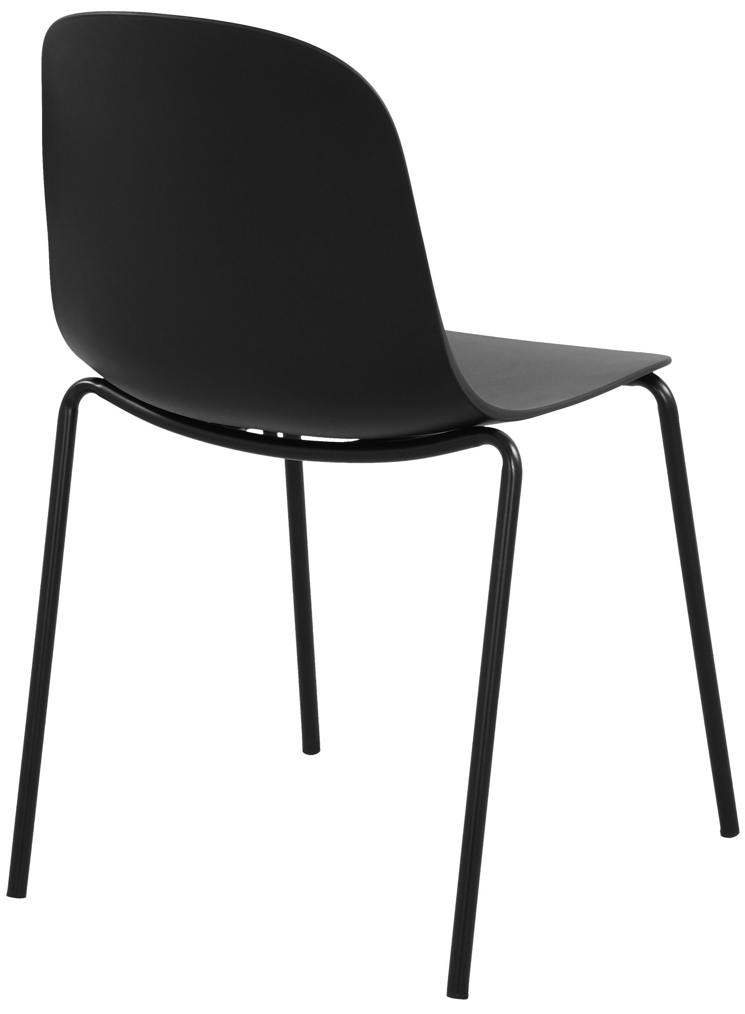 Lot de 4 chaises empilables Hardin