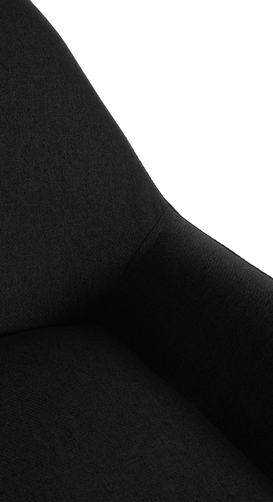 Tabouret de bar Braga en tissu