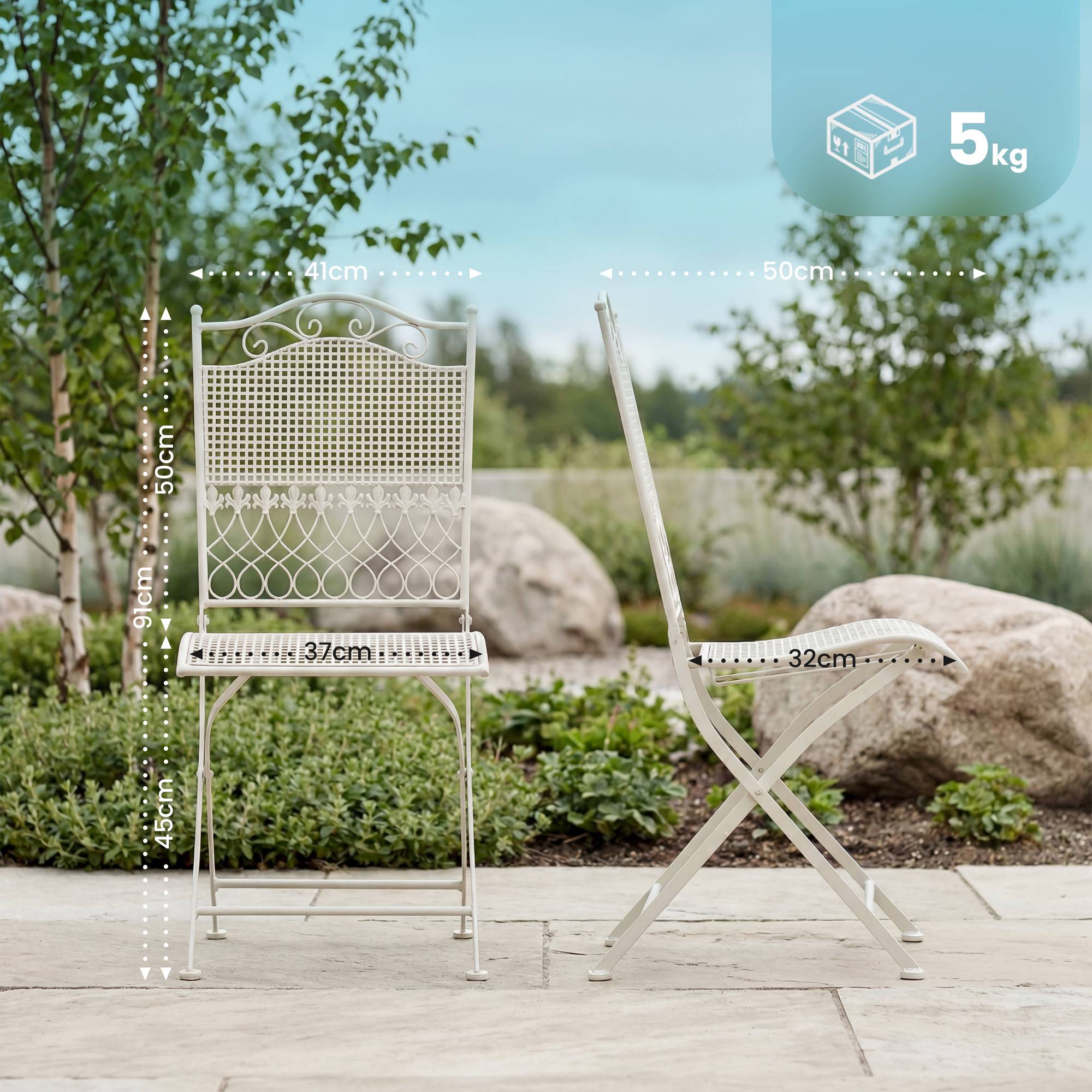 Chaise de jardin Kiran