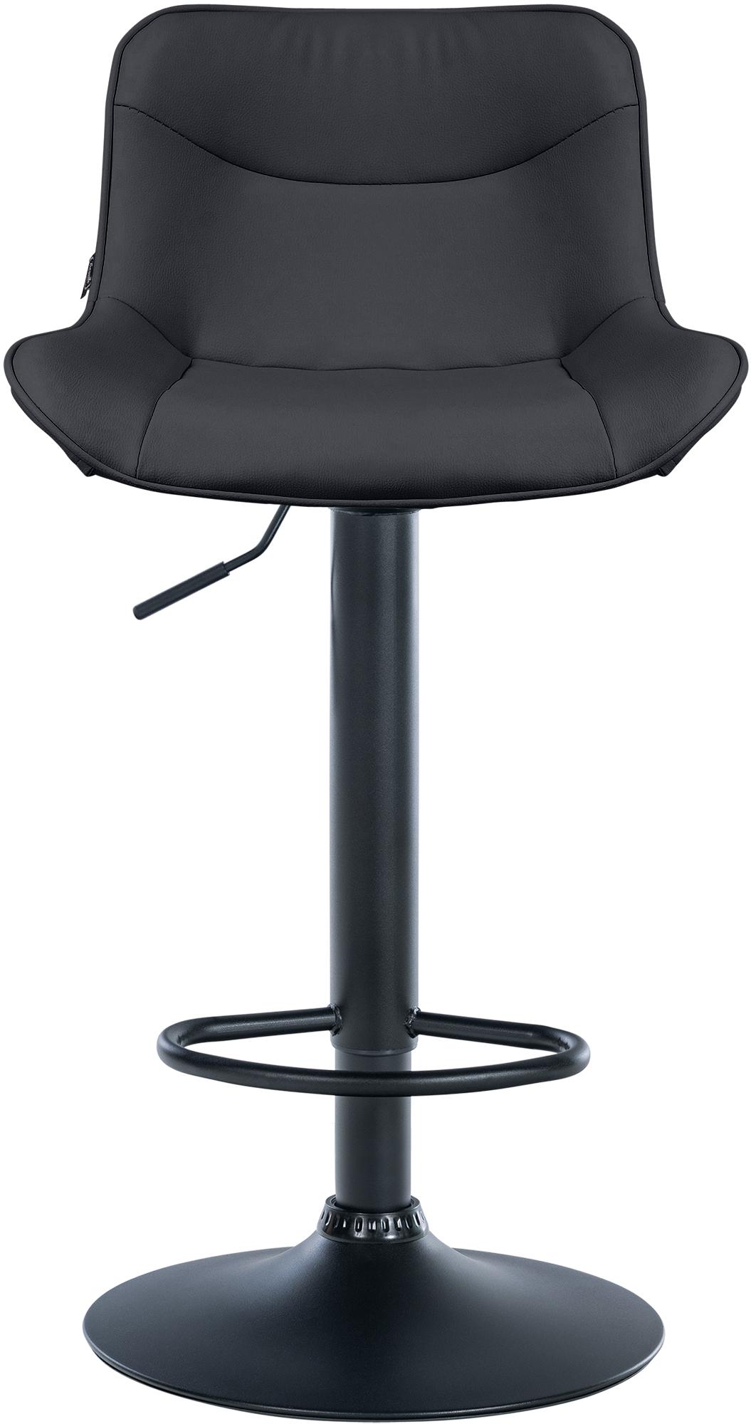 Lot de 2 tabourets de bar Vonore en similicuir