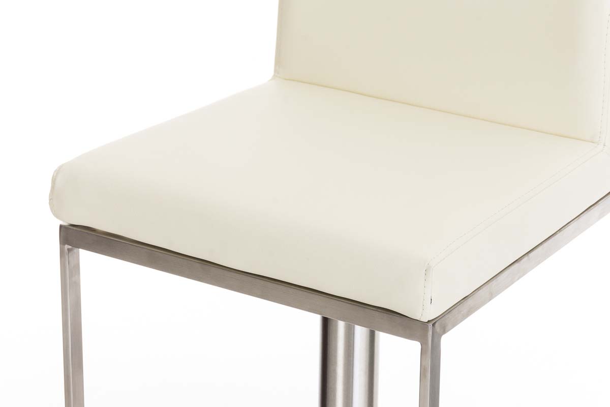 Lot de 2 tabourets de bar Panama recouverts de similicuir