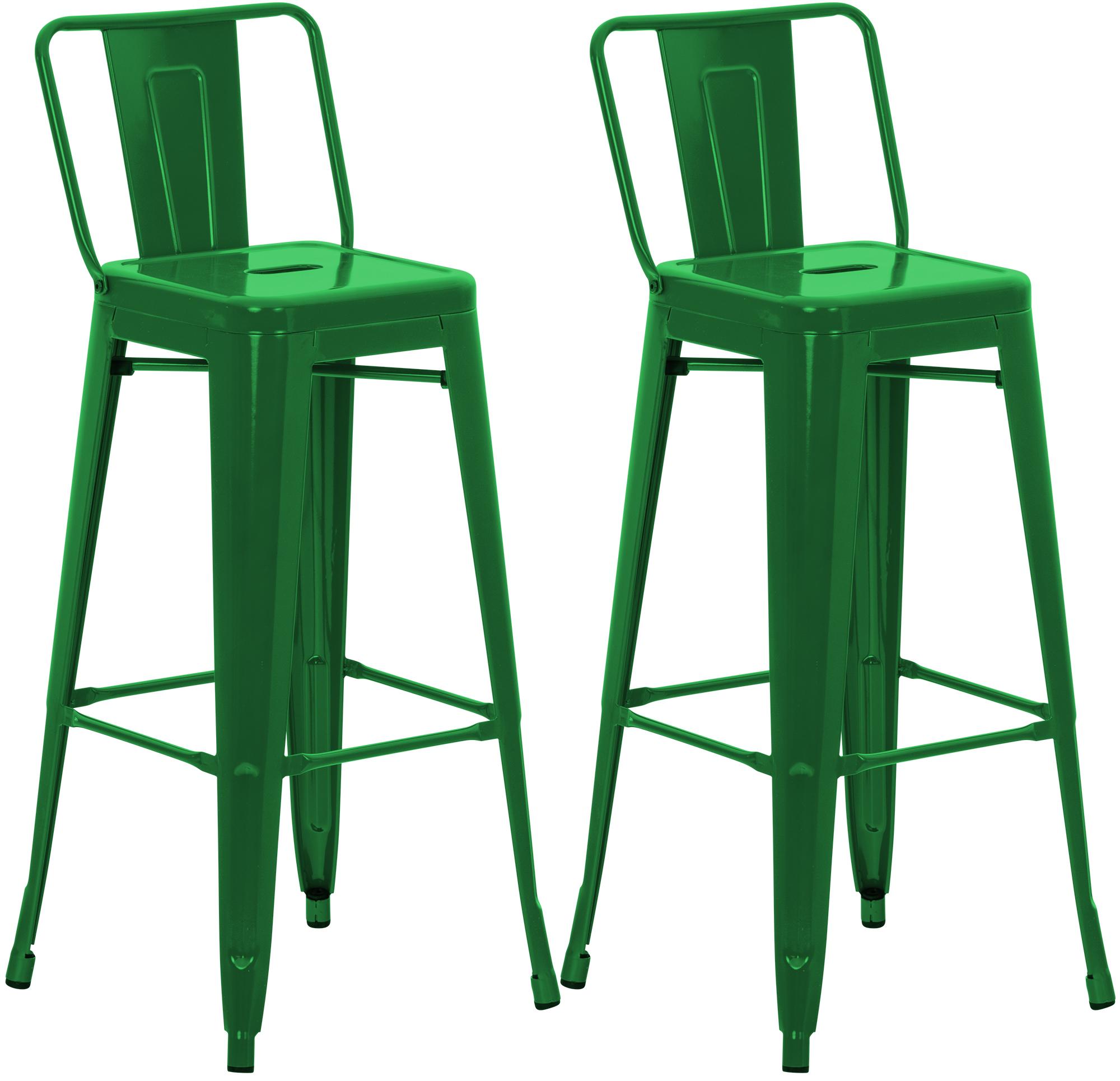 Lot de 2 Tabourets de Bar Mason