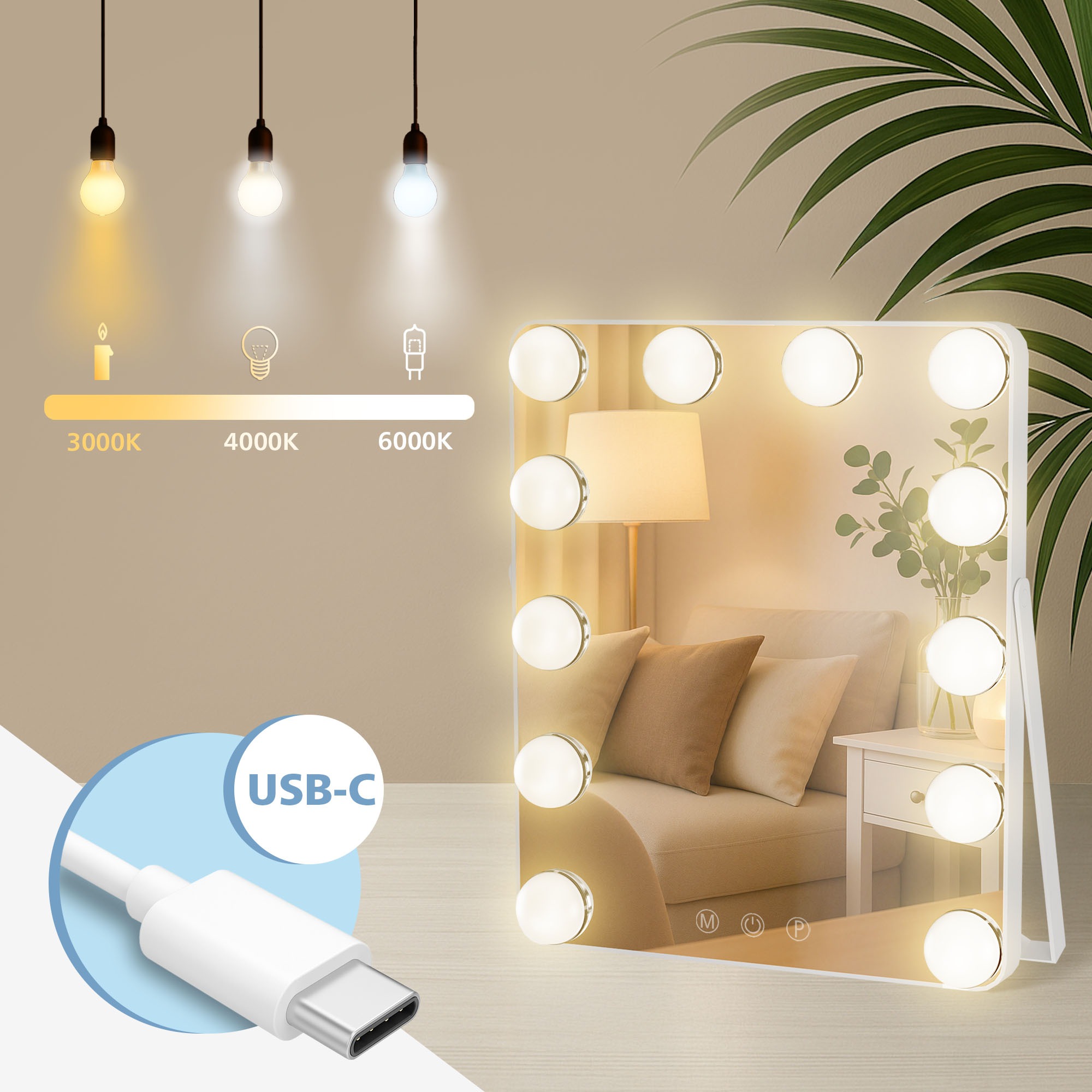 Miroir maquillage Balian