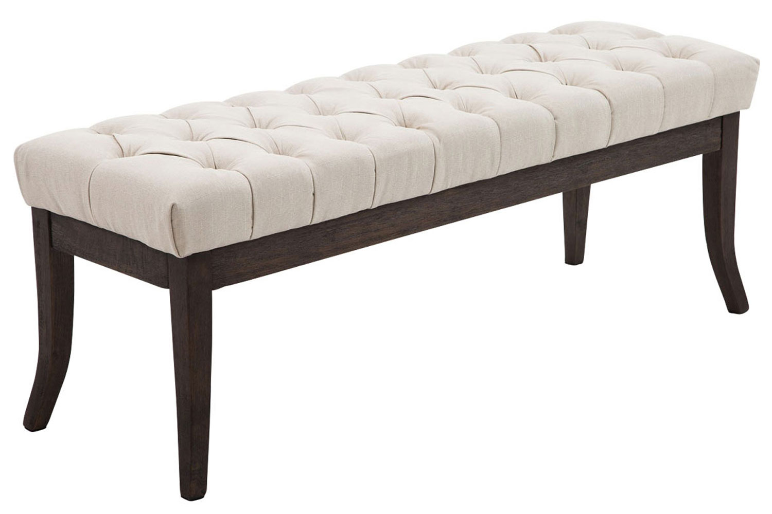 Banc Ramses tissu antique sombre