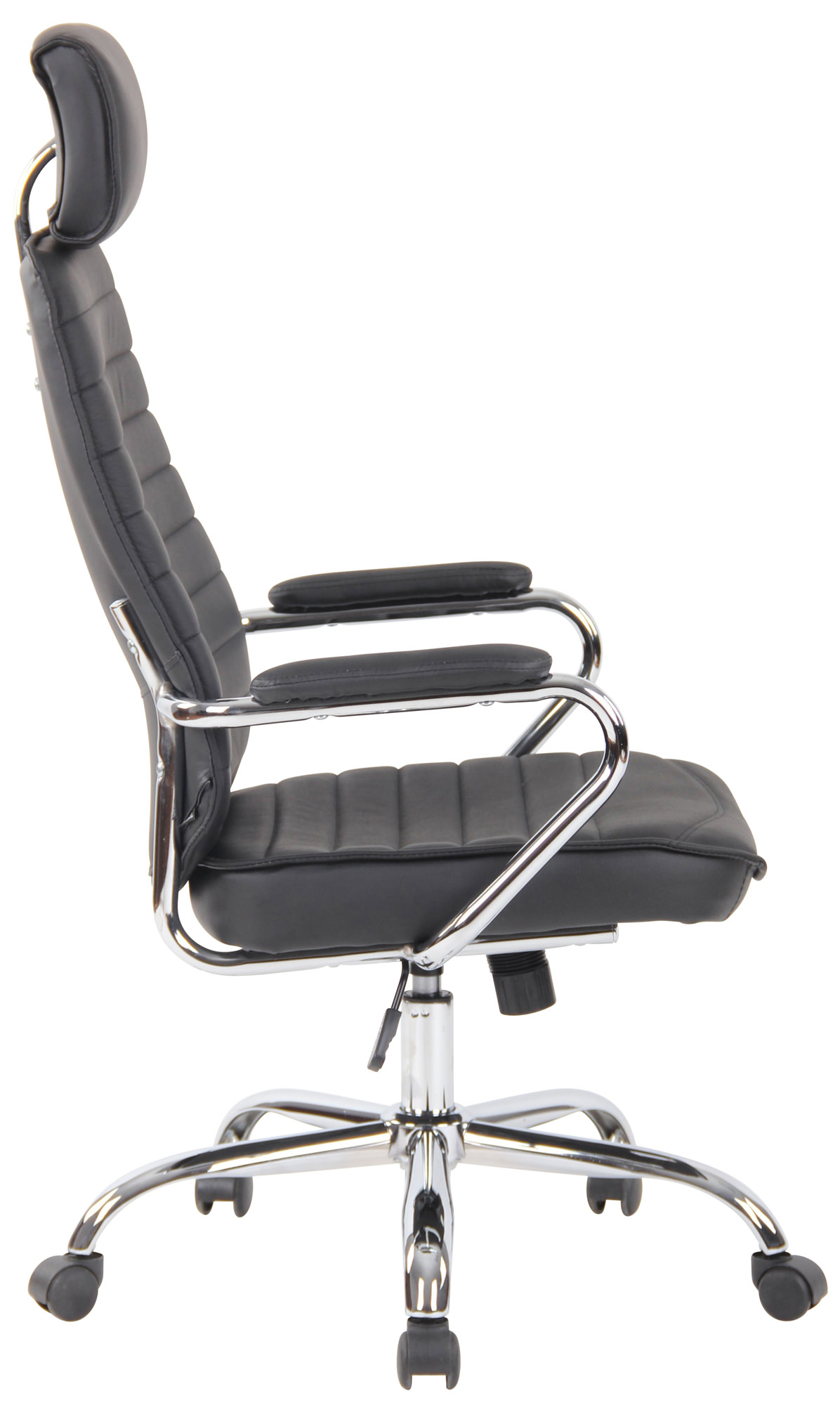 Fauteuil de bureau Rako en cuir véritable