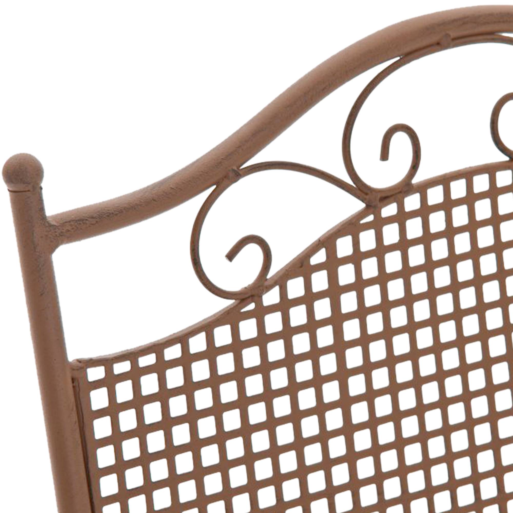 Lot de 2 chaises de jardin Kiran