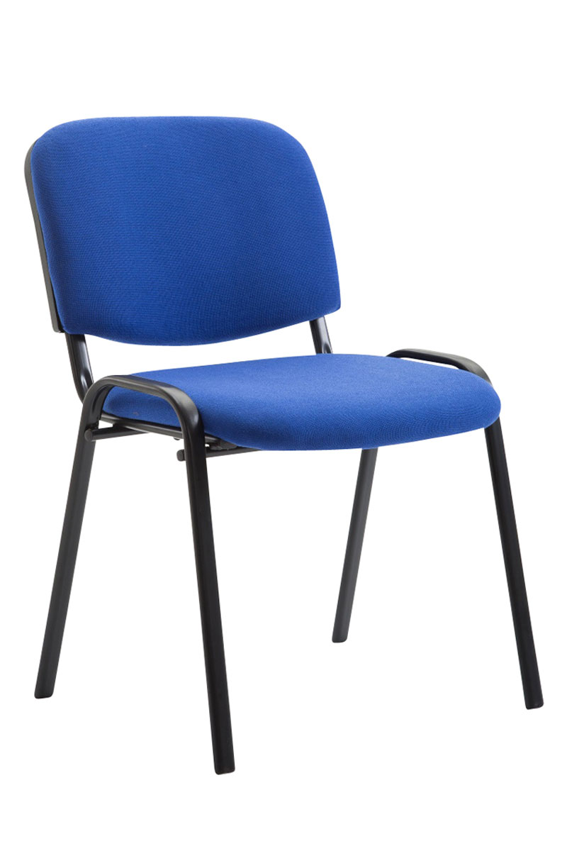 Lot de 12 chaises empilables Ken en tissu