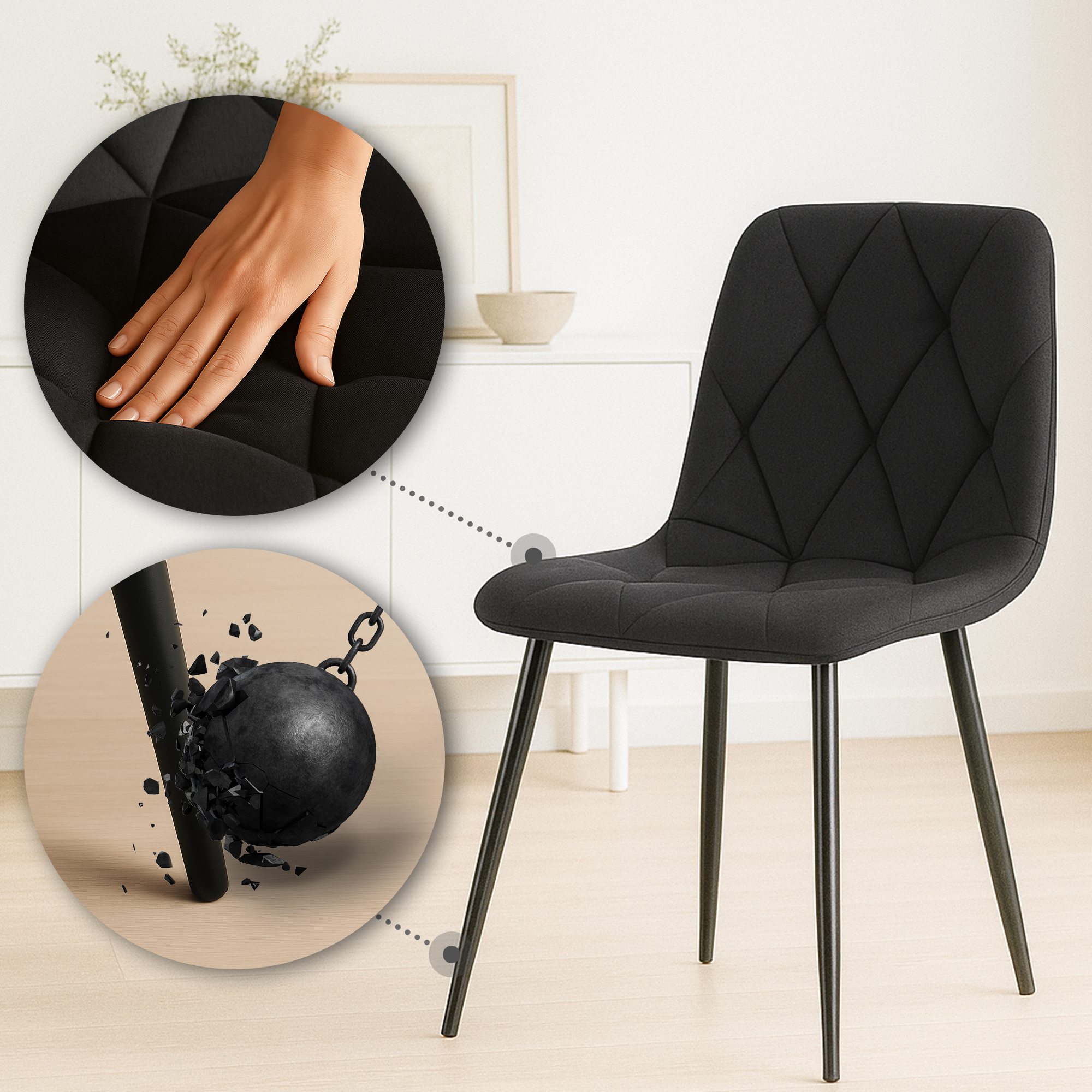 Chaise de salle à manger Clairton