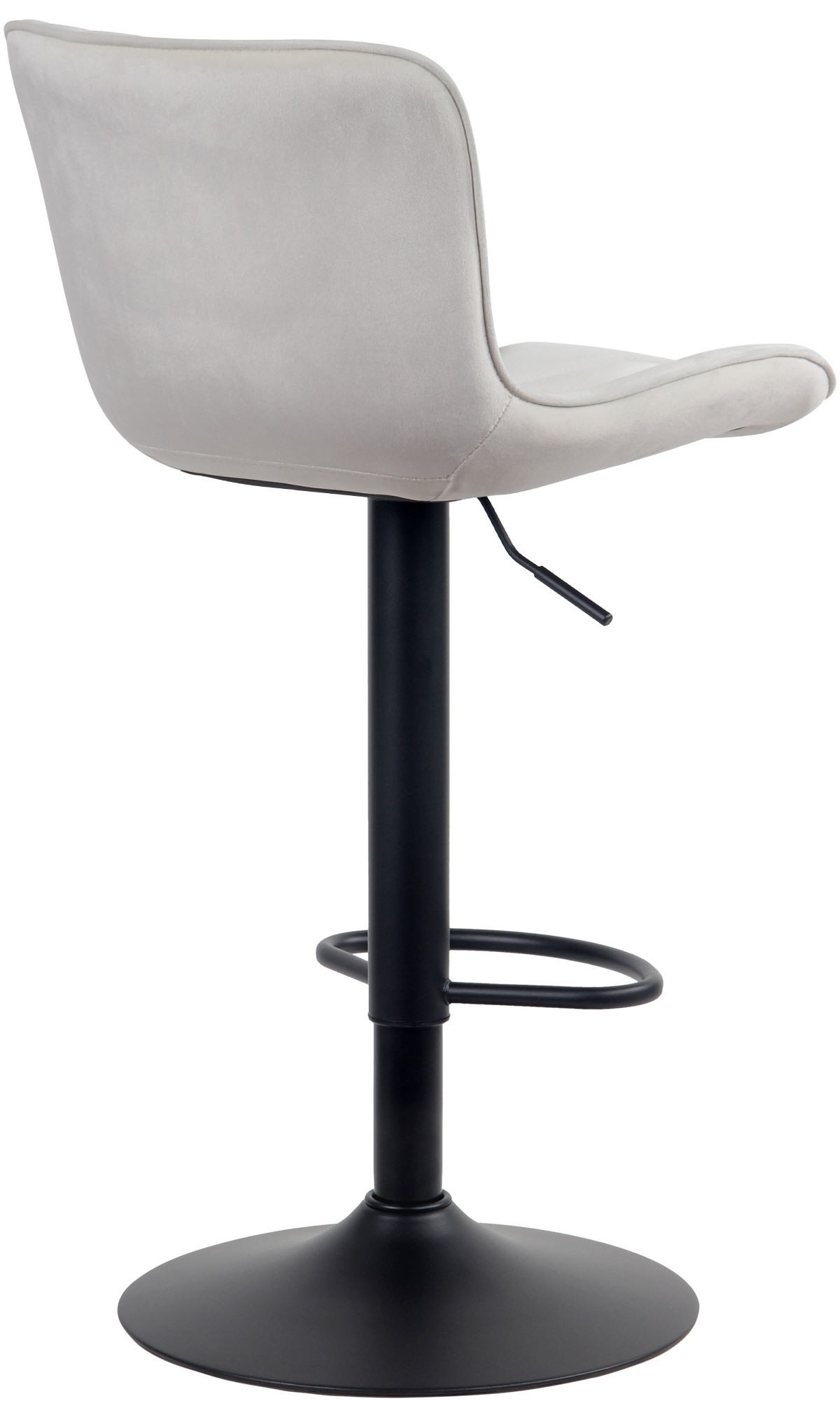 Lot de 2 Tabourets de bar Linus Pied en Métal réglable pivotant