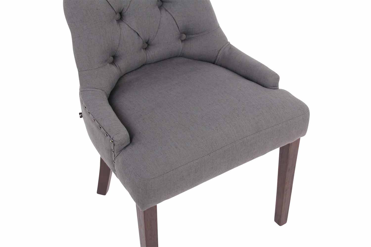 Lot de 2 chaises de salle à manger Aberdeen en tissu