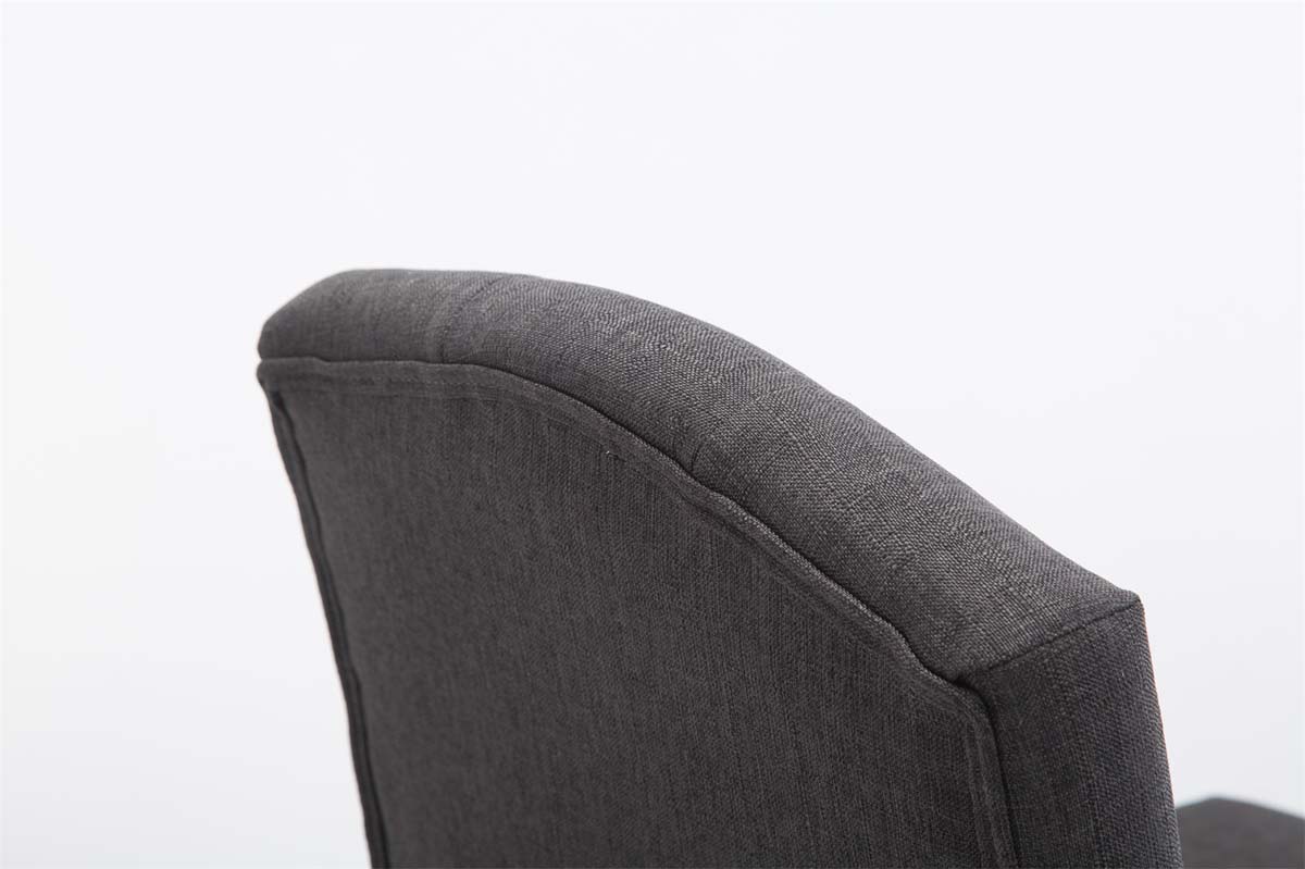 Lot de 2 Tabourets de Bar Louise Tissu