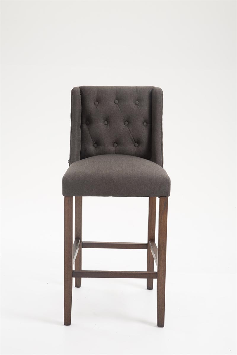 Tabouret de bar Cassandra tissu