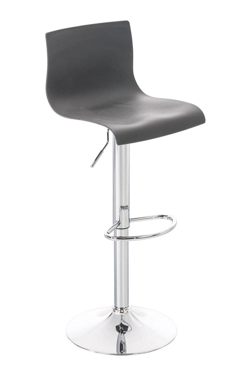 Tabouret de bar Hover Réglable en Hauteur Assise Plastique