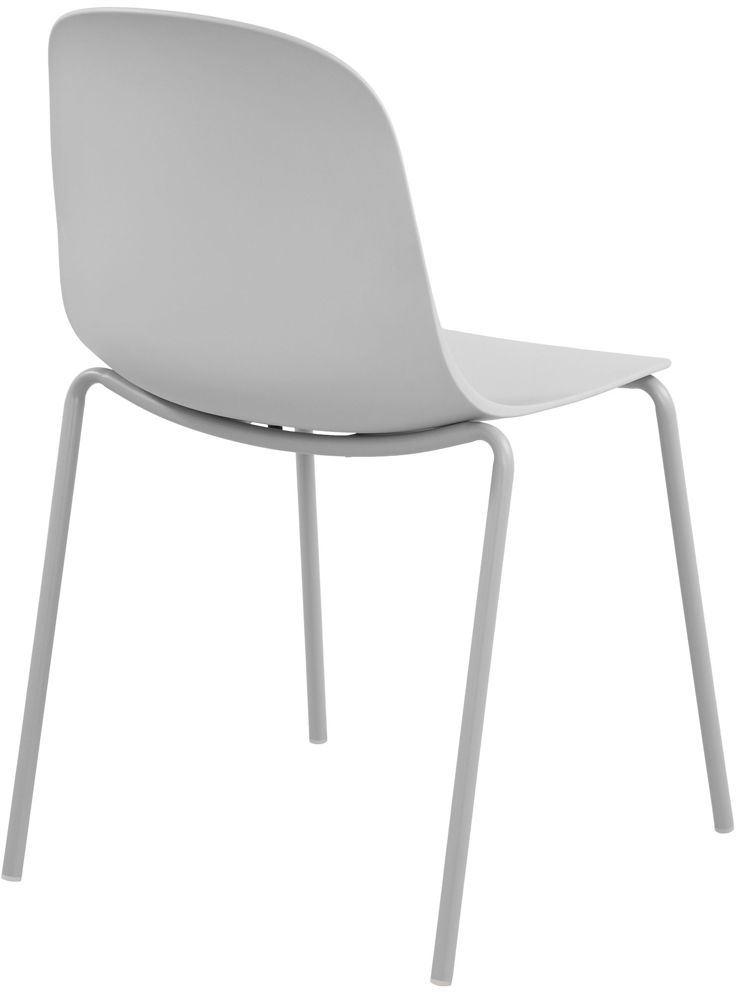 Lot de 4 chaises empilables Hardin