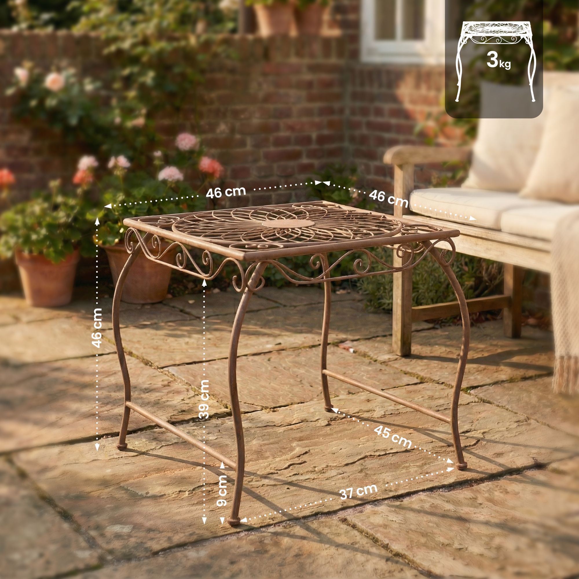 Table de jardin Zarina