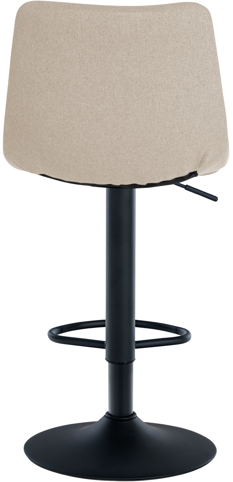 Lot de 2 tabourets de bar Jerry tissu