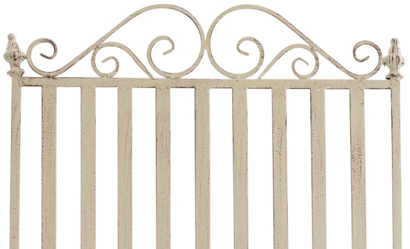 Lot de 2 Fauteuils à bascule d'extérieur Smilla en fer forgé