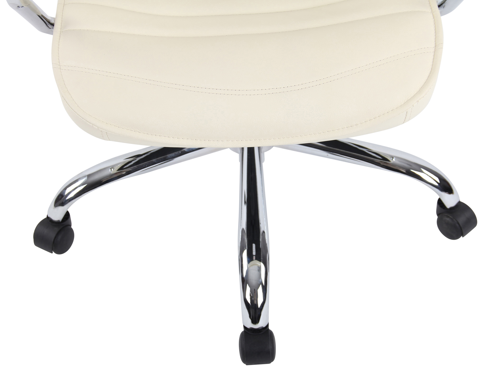 Fauteuil de bureau Rako en cuir véritable