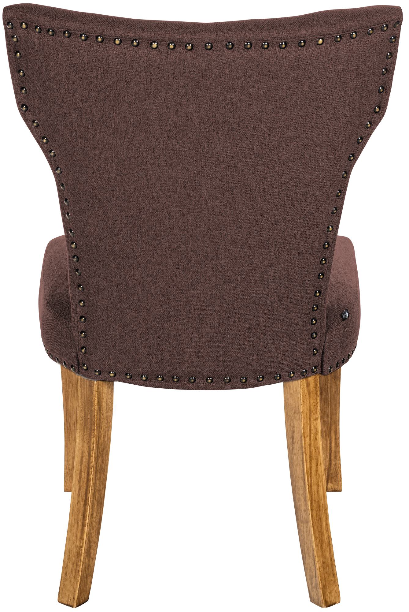 Lot de 2 chaises de salle à manger Zadar tissu