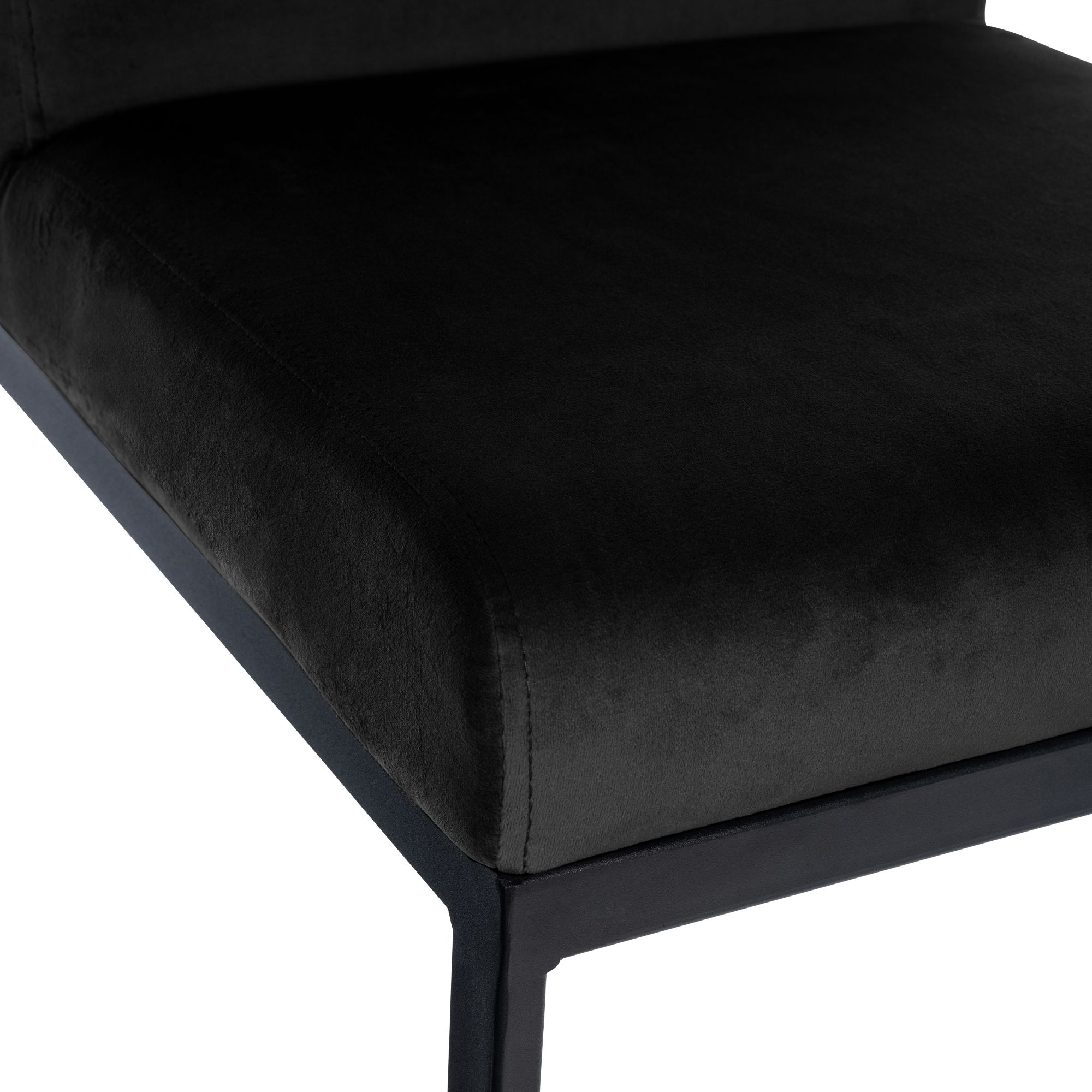 Tabouret de bar Hopewell velours