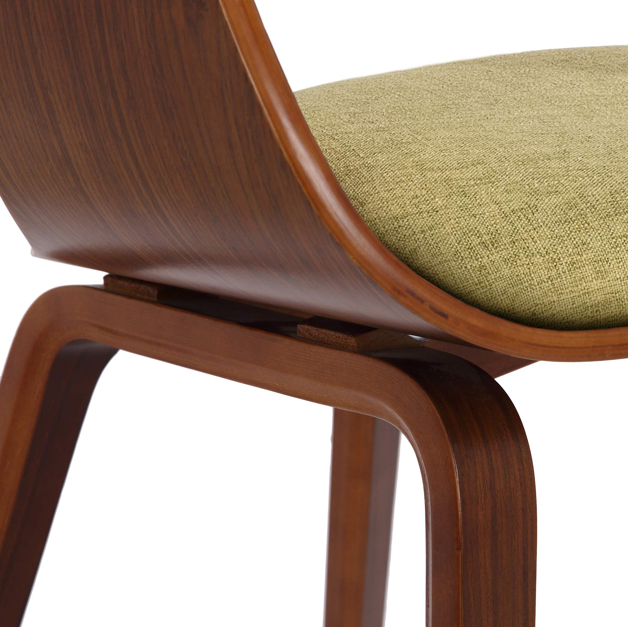 Chaise retro Kingston en tissu