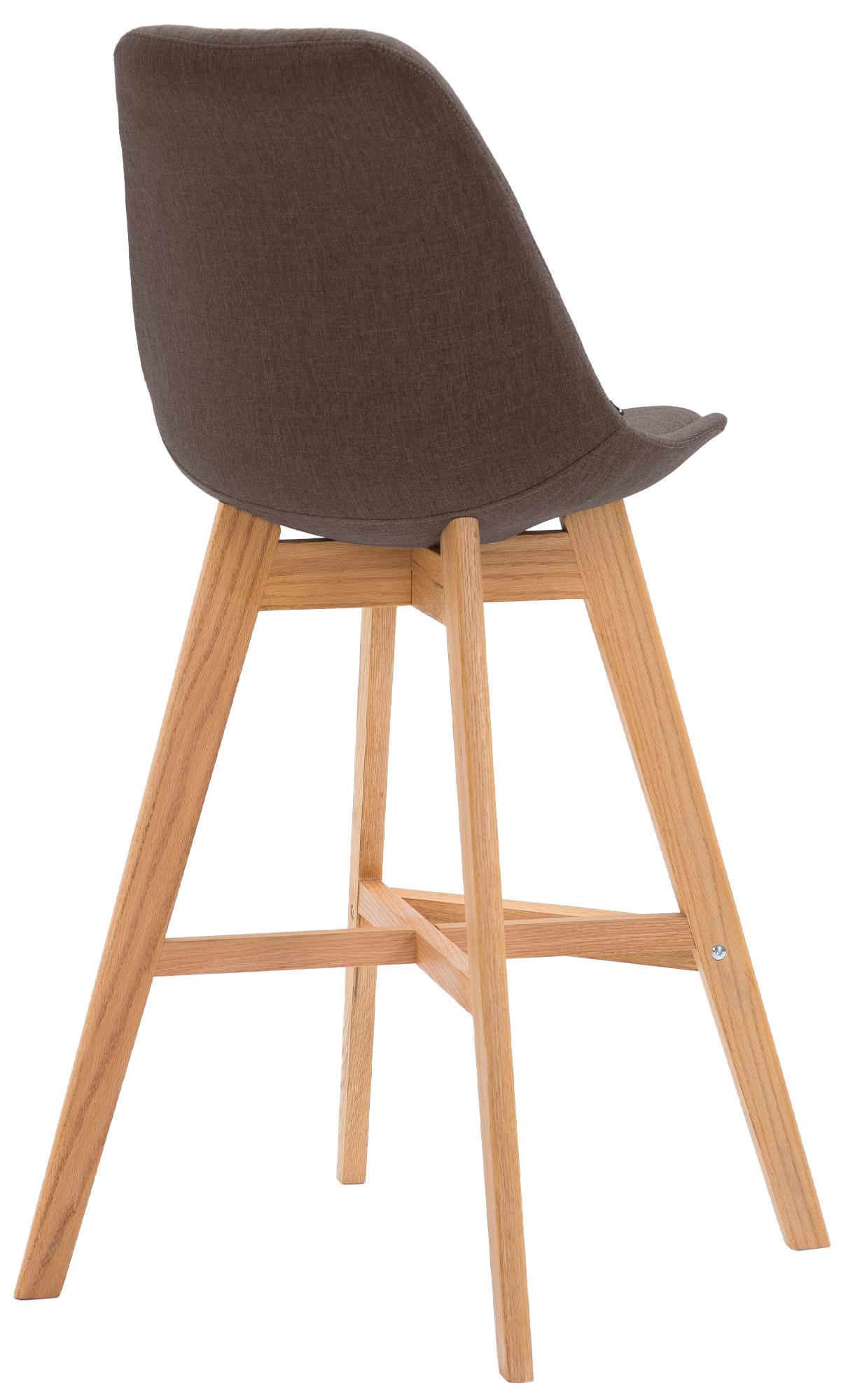 Lot de 2 tabourets de bar Cannes Tissu