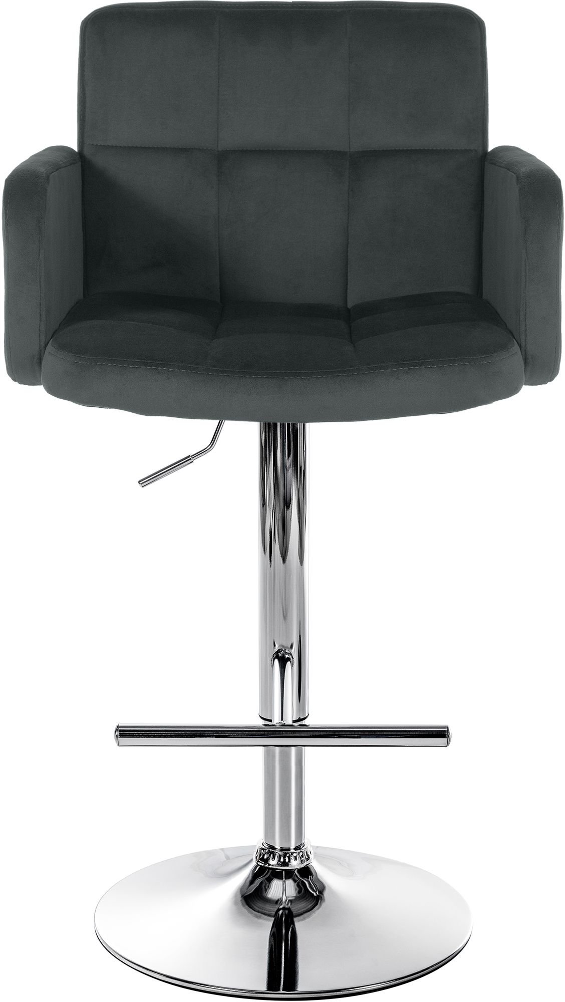Lot de 2 tabourets de bar Los Angeles velours