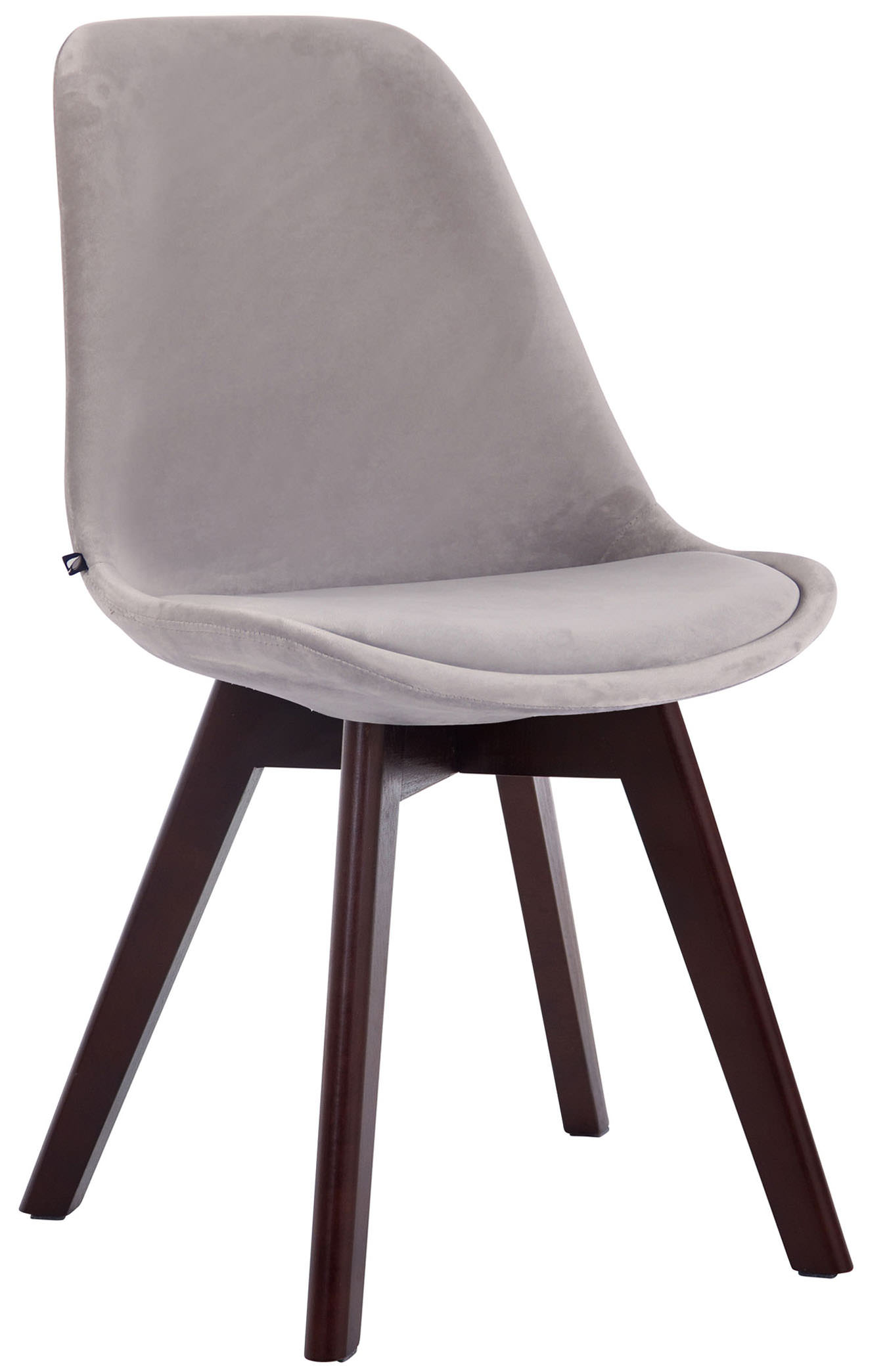 Lot de 4 Chaises de salle à manger Borneo V2 en velours