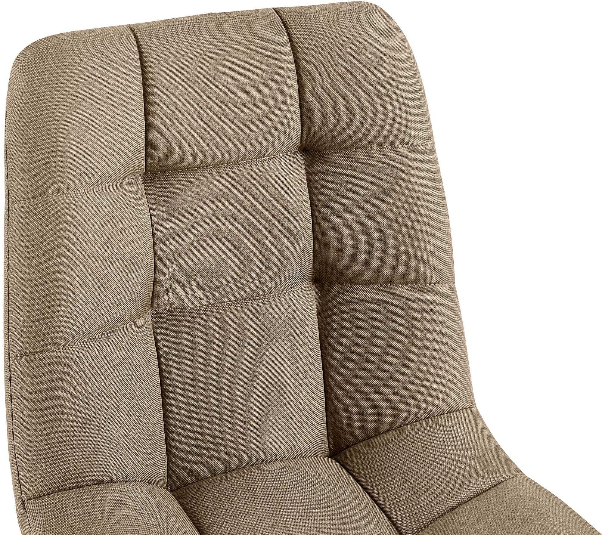 Chaise de salle a manger Antibes en tissu