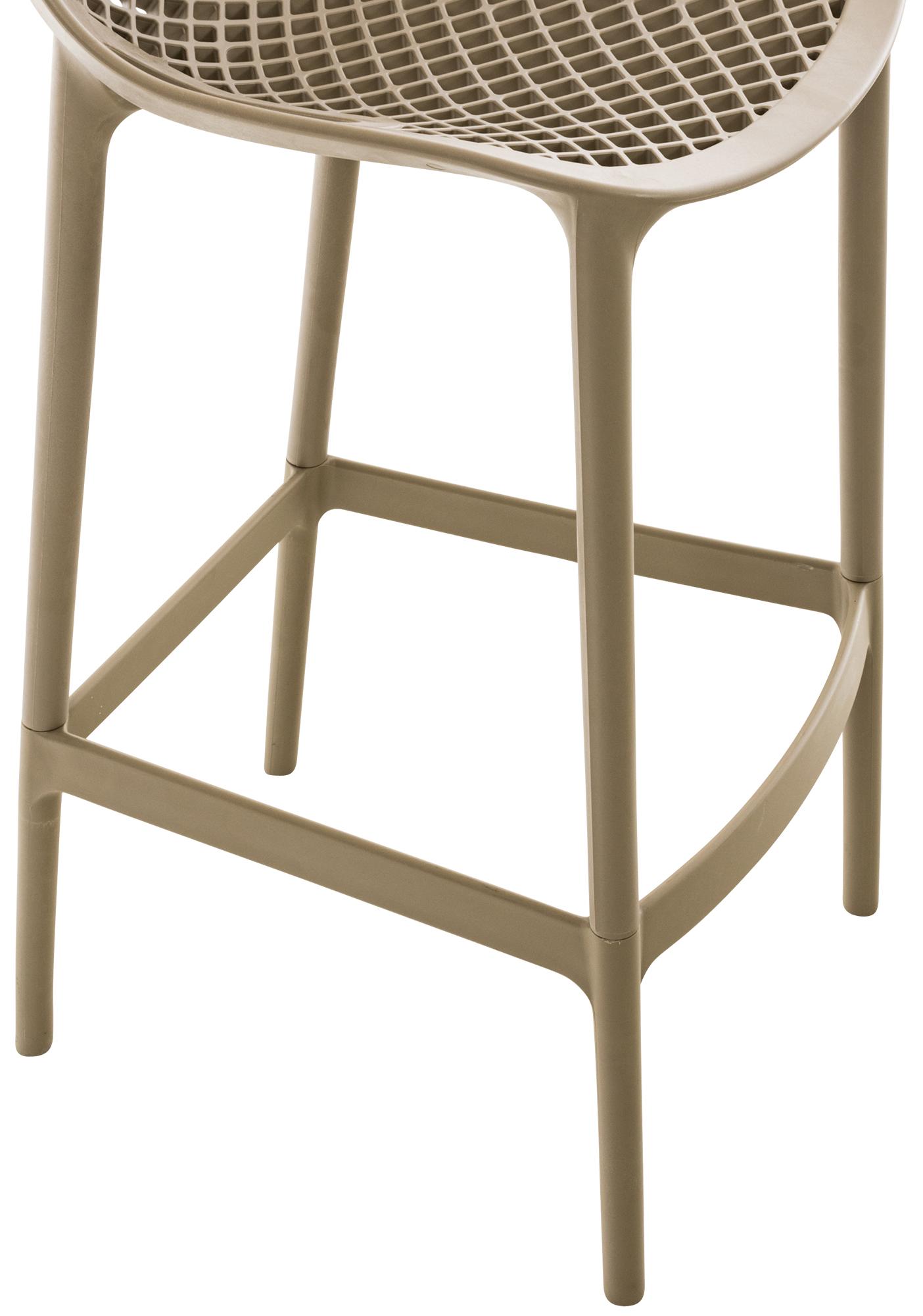 Lot de 2 tabourets de bar extérieurs Air