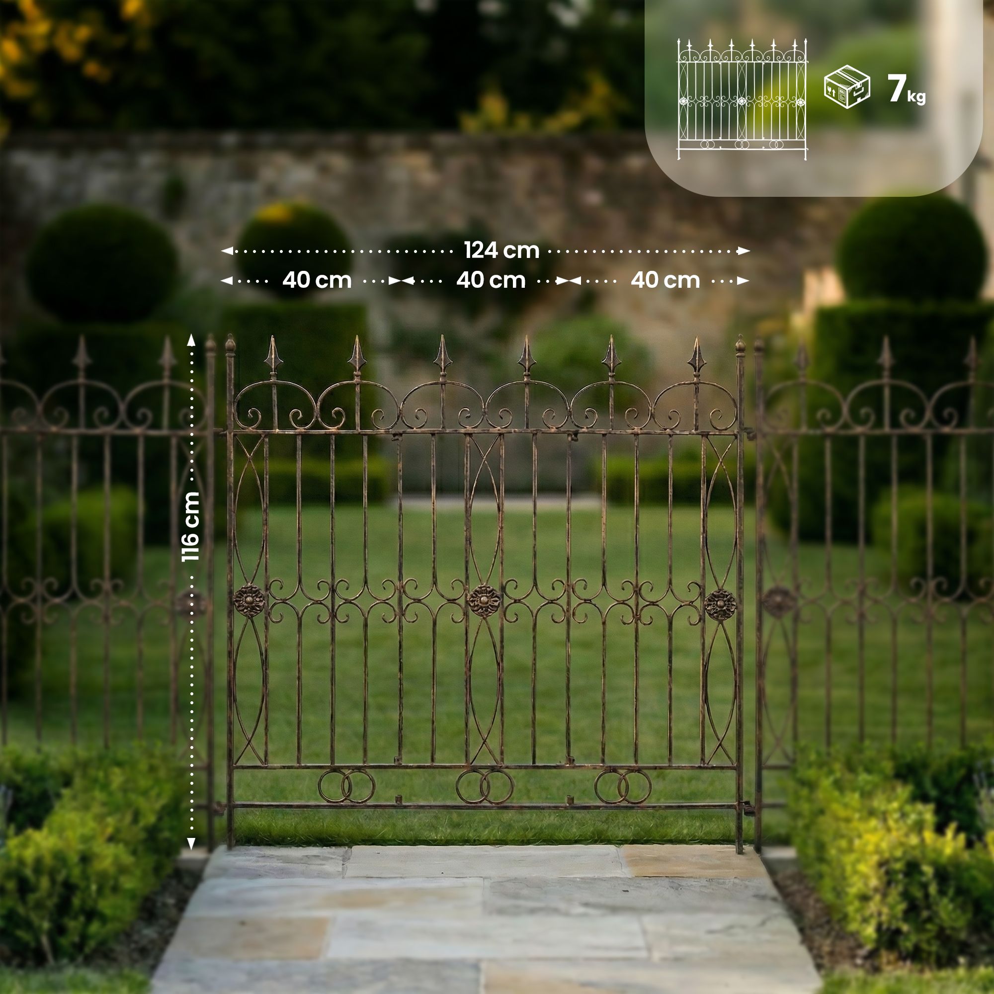 Cloture de jardin Mangold