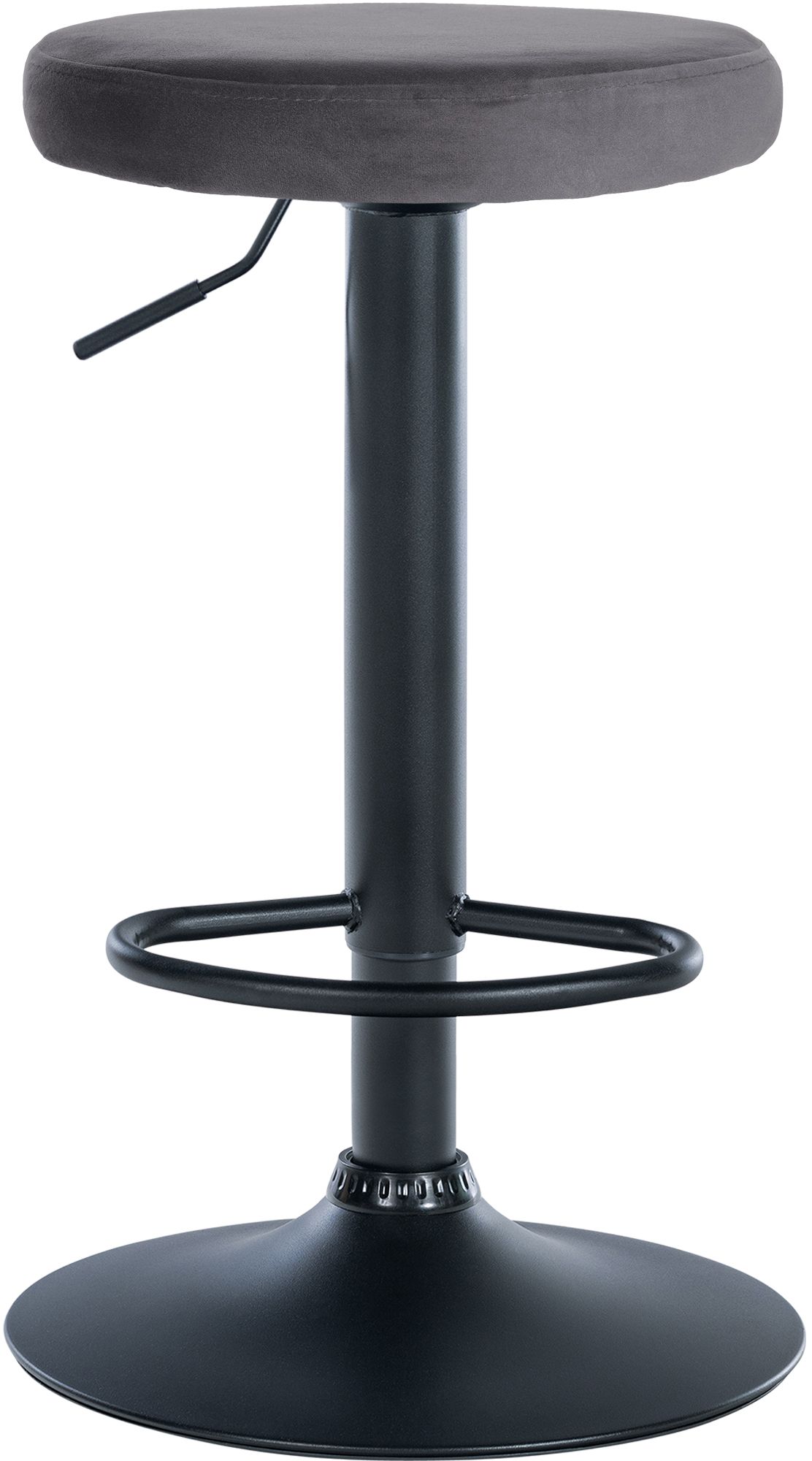 Tabouret de bar Ponte revêtement velours
