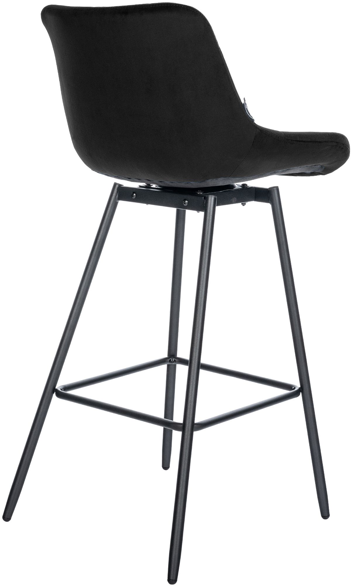 Lot de 4 tabourets de bar Weston pivotants