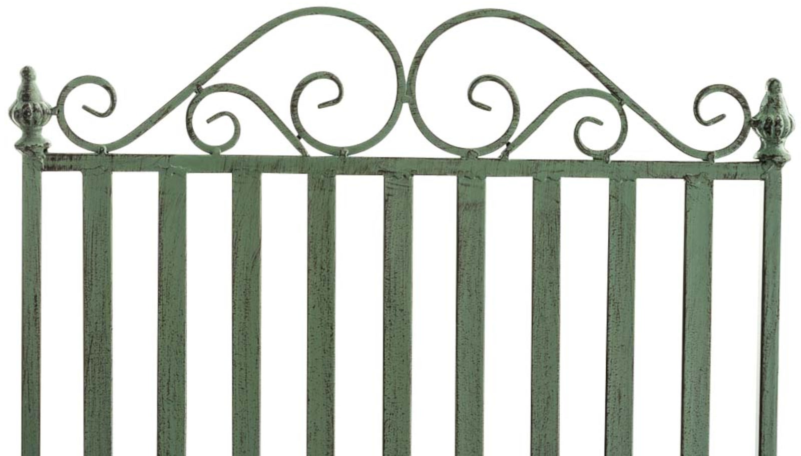 Lot de 2 Fauteuils à bascule d'extérieur Smilla en fer forgé