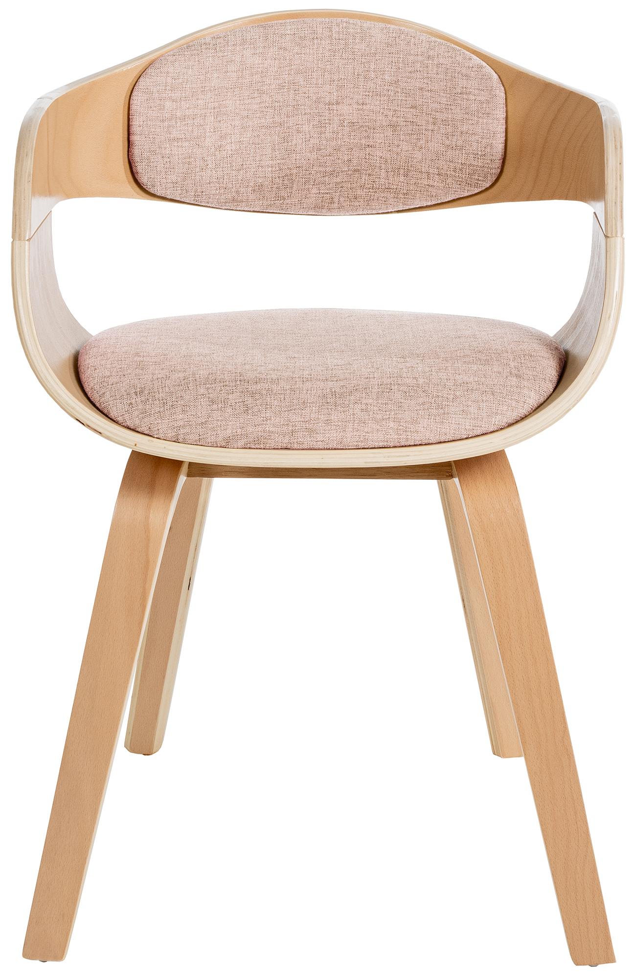 Chaise retro Kingston en tissu