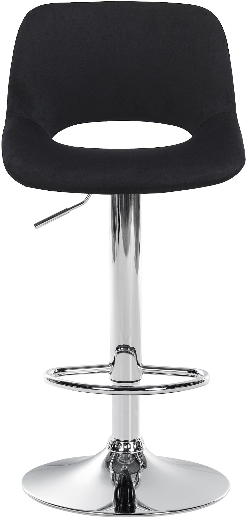 Lot de 2 tabourets de bar Camden velours