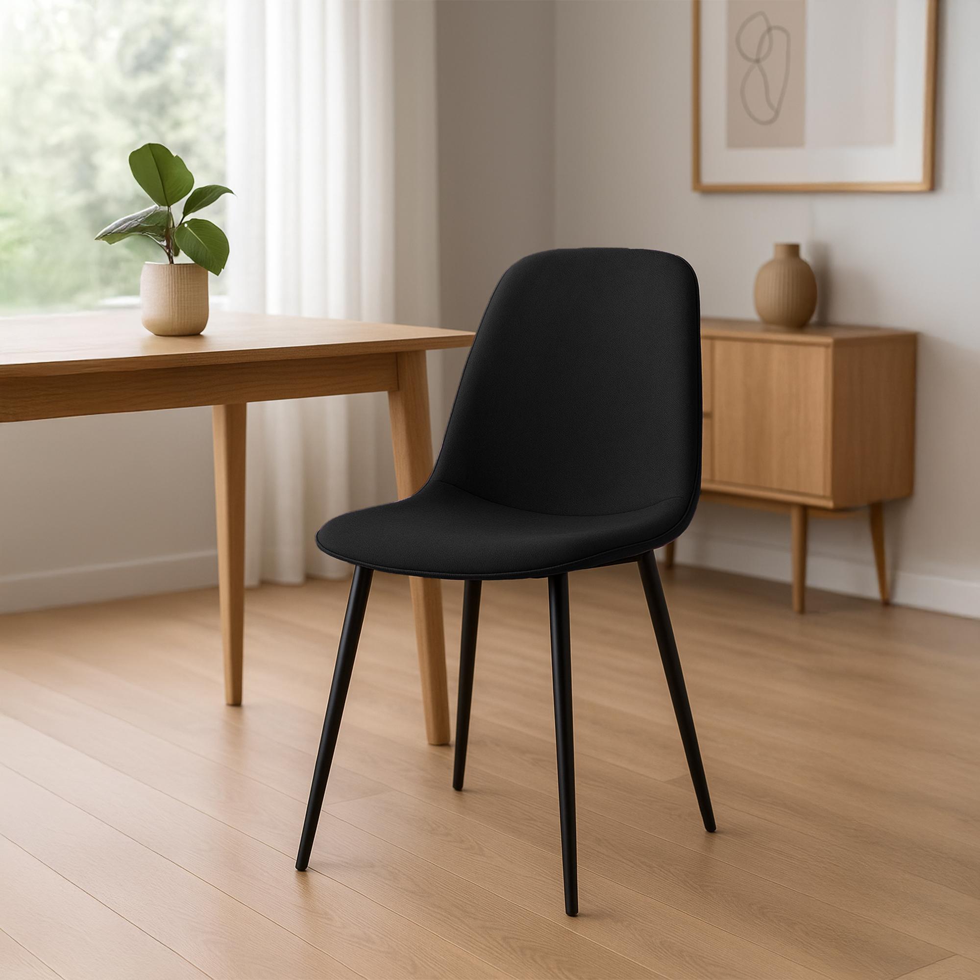 Lot de 2 chaises de salle à manger Maryam