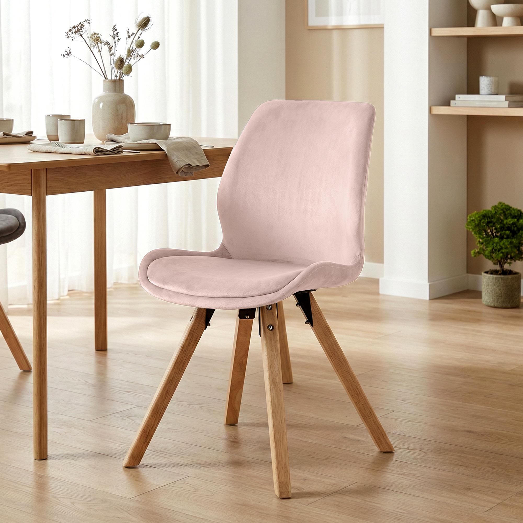 Lot de 2 chaises de salle a manger Luna