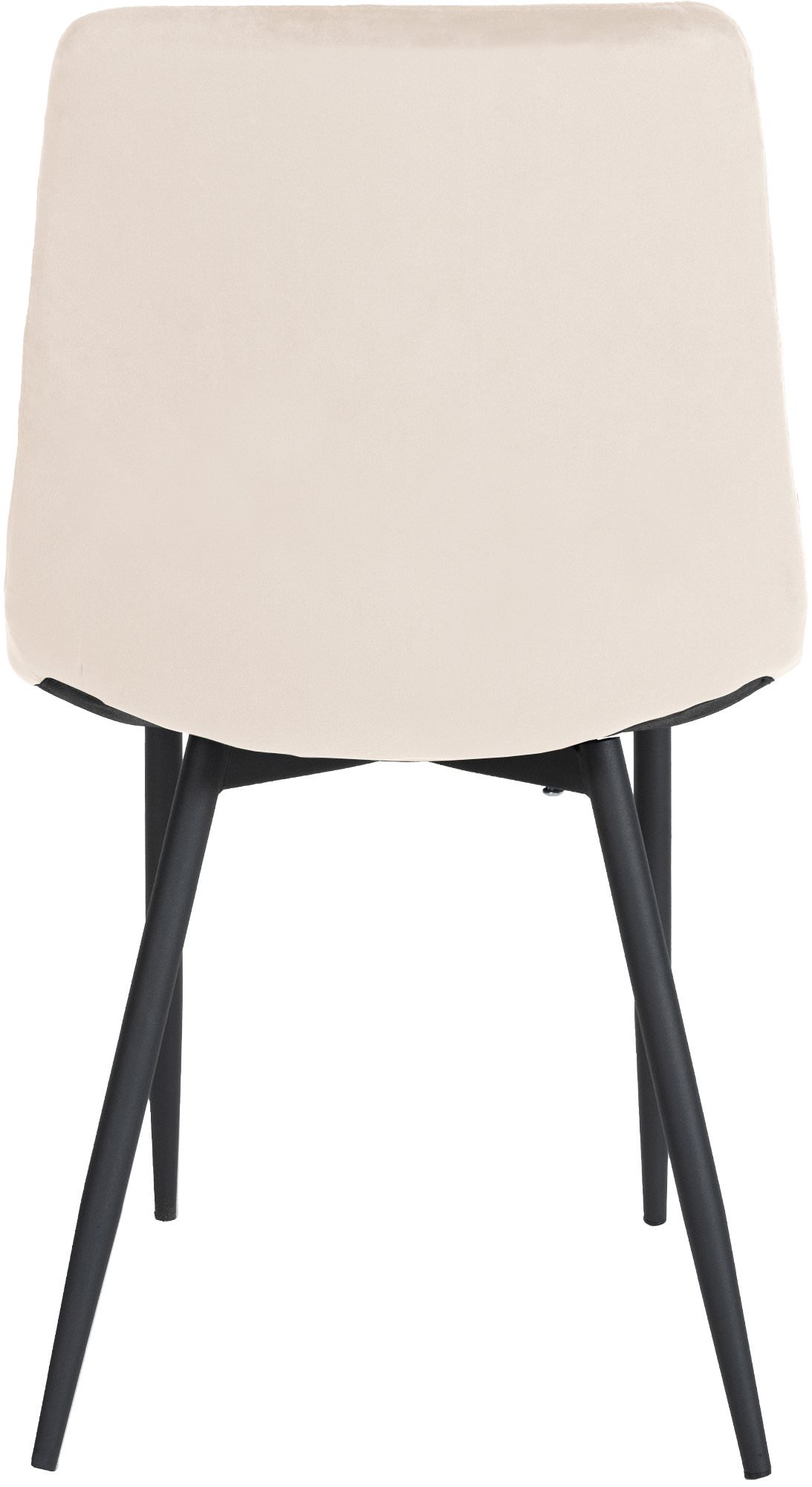 Lot de 4 chaises Telde velours