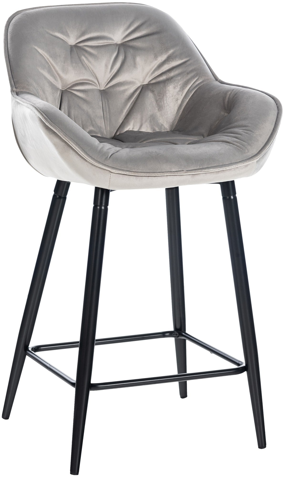 Tabouret de bar Gibson avec Pieds en Métal