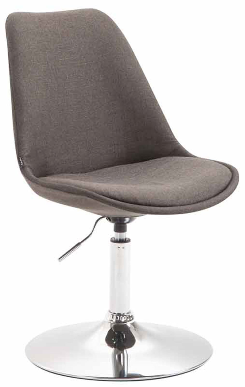 Lot de 4 Chaises de salle à manger Maverick tissu avec pied trompette