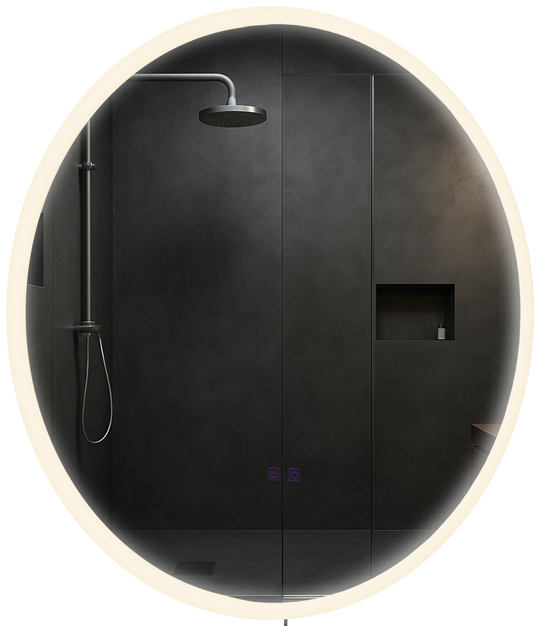 Miroir de salle de bain Laconia avec Bluetooth