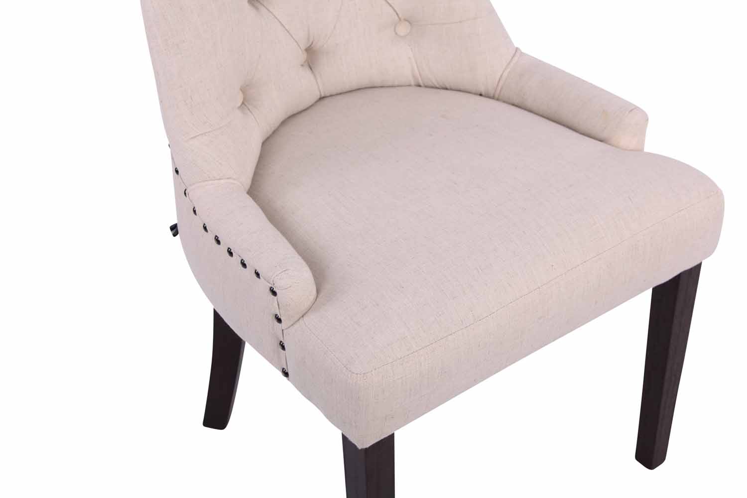 Lot de 2 chaises de salle à manger Aberdeen en tissu