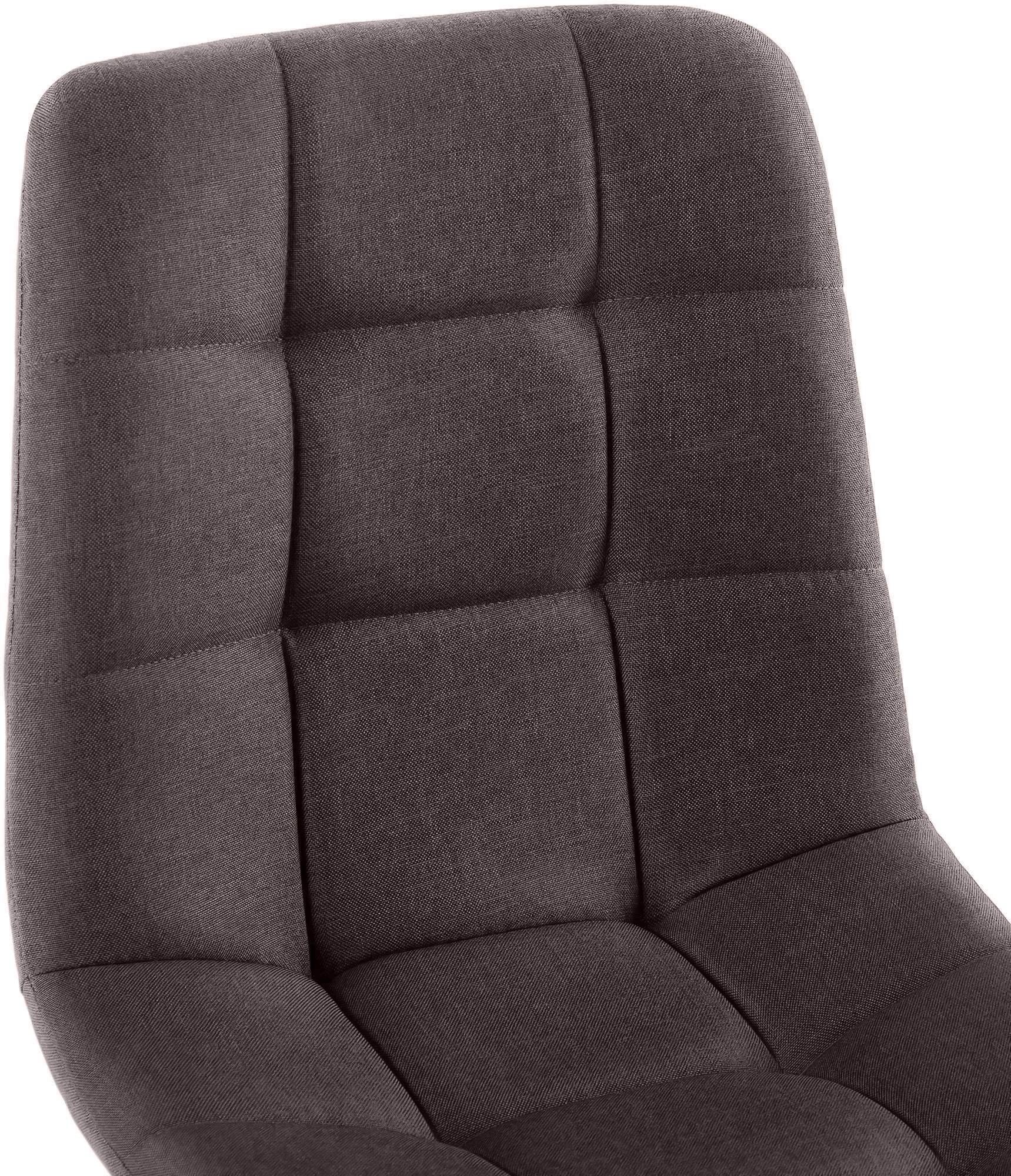 Chaise de salle a manger Antibes en tissu